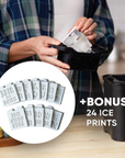 8 Clear Ice Cubes Maker