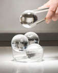 Combo Ice Maker for 2 Clear Ice Cubes & 2 Balls