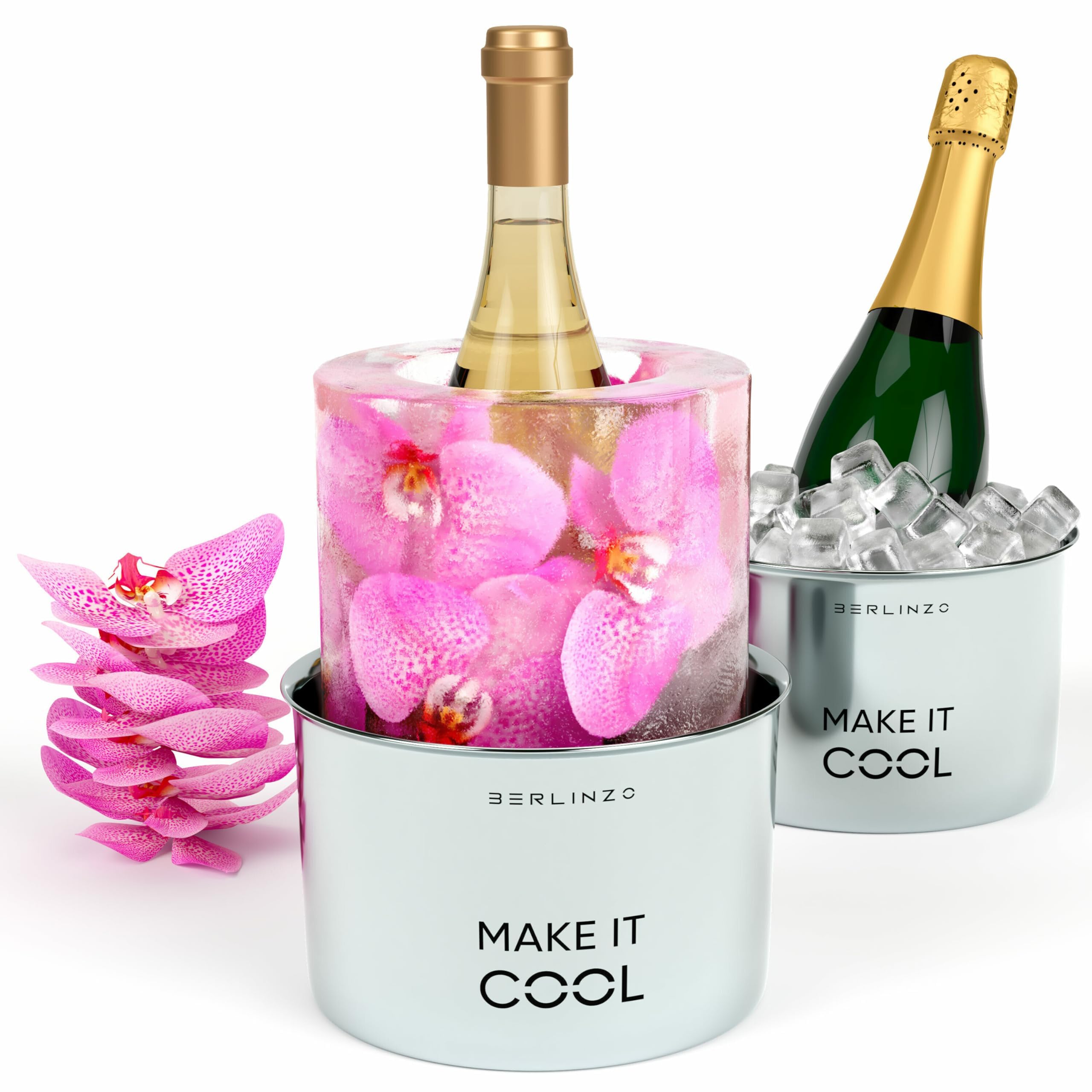 Wine Chiller Ice Bucket Mold