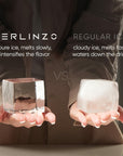 4 Clear Ice Cubes Maker