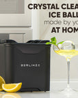 4 Clear Ice Balls Maker