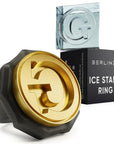 Ice Stamp Ring Letter G
