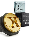 Ice Stamp Ring Letter K
