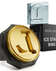 Ice Stamp Ring Letter L