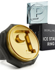 Ice Stamp Ring Letter P