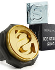 Ice Stamp Ring Letter S
