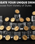 Ice Stamp Ring B Letter