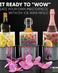 Wine Chiller Ice Bucket Mold