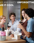Wine Chiller Ice Bucket Mold