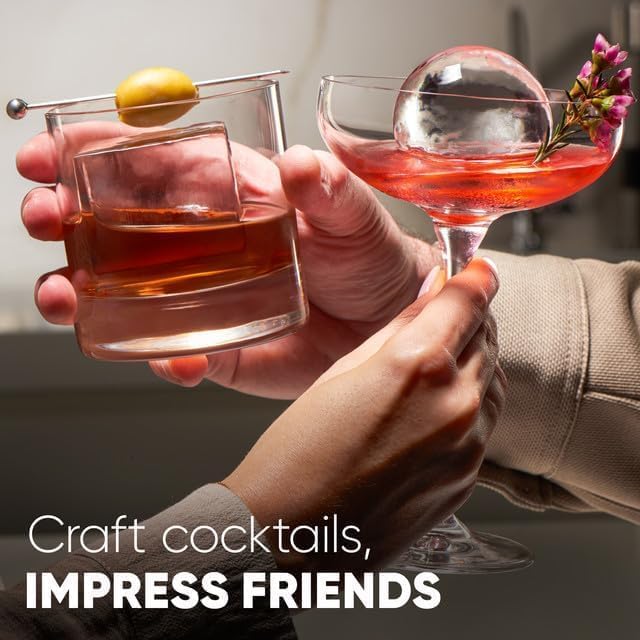 2 Clear Ice Balls Maker Basic