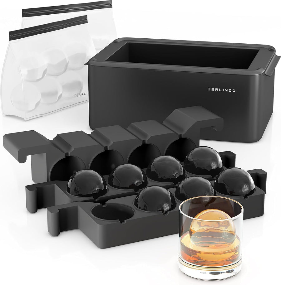 8 Clear Ice Cubes Maker BERLINZO