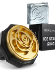 Ice Stamp Ring Rose Shaped