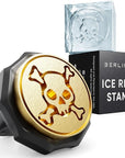 Ice Stamp Ring Skull shaped