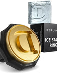 Ice Stamp Ring D Letter