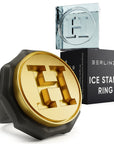 Ice Stamp Ring Letter H