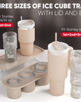 3 Ice Cyllinders Mold for Stanley Tumblers