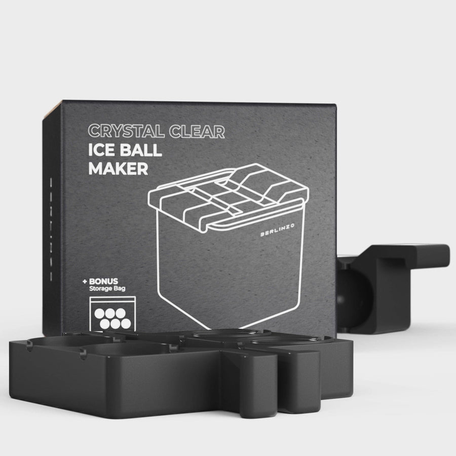 Berlinzo Premium Clear Ice 4 Balls Maker