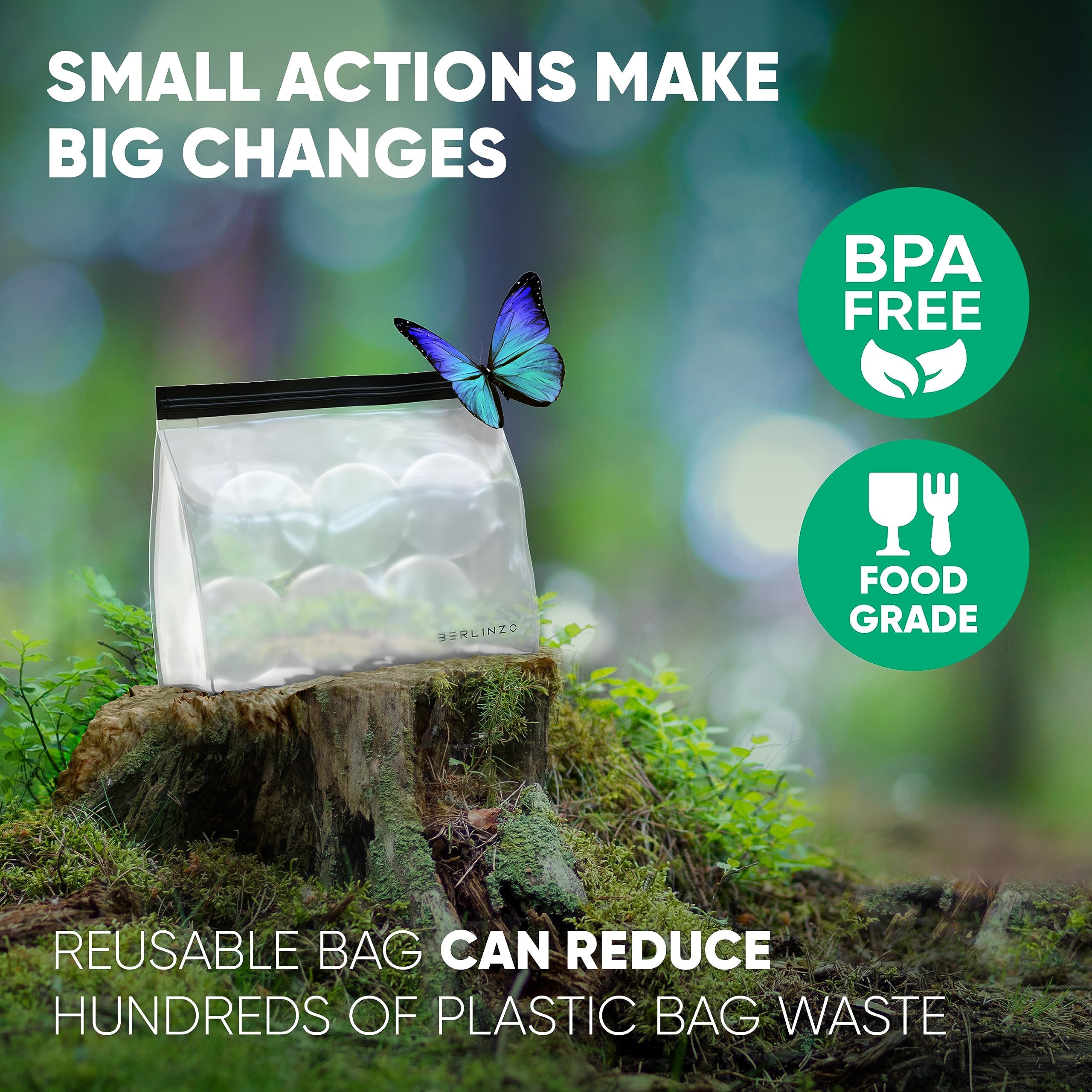 Reusable Ice Storage Bag - 2-Pack