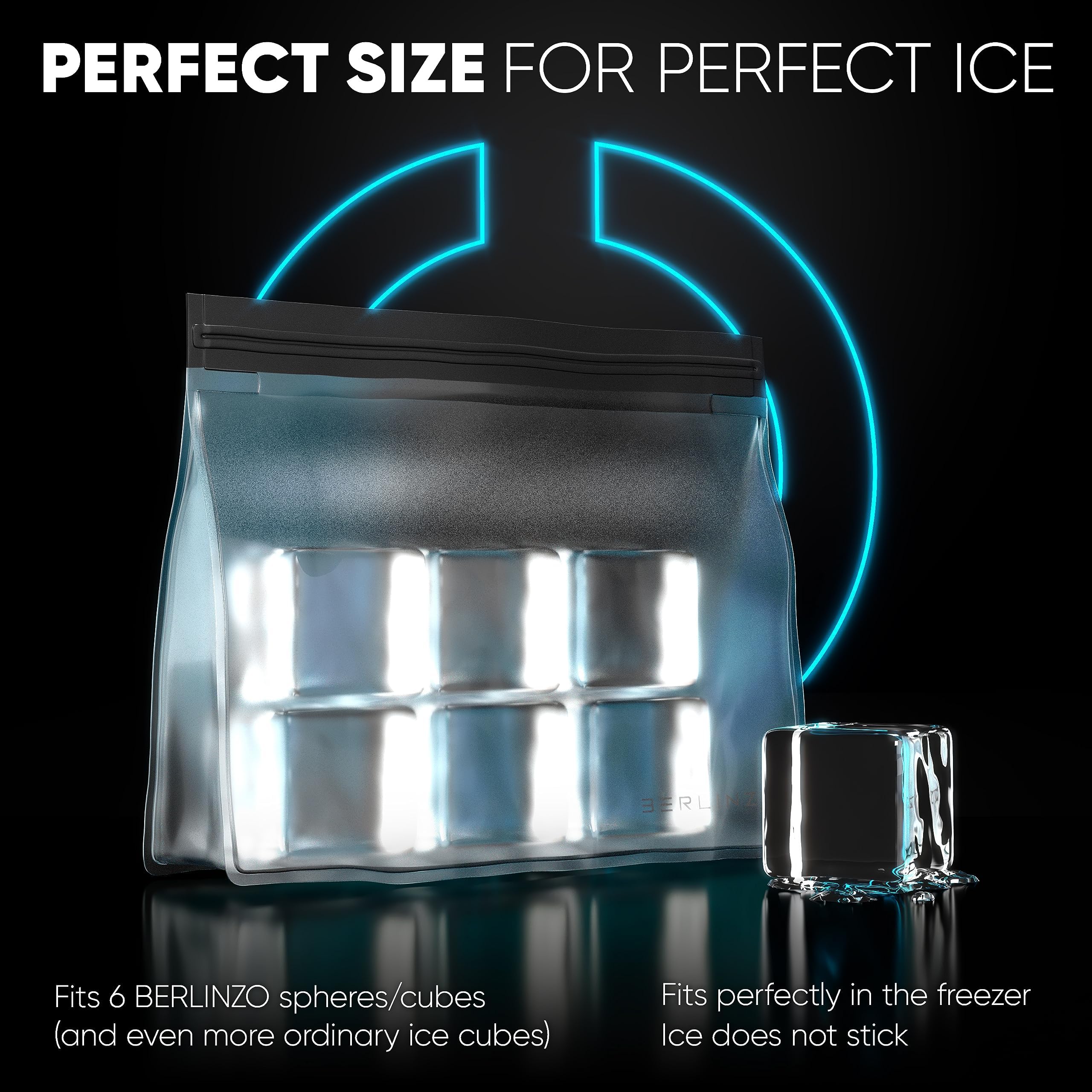 Reusable Ice Storage Bag - 2-Pack